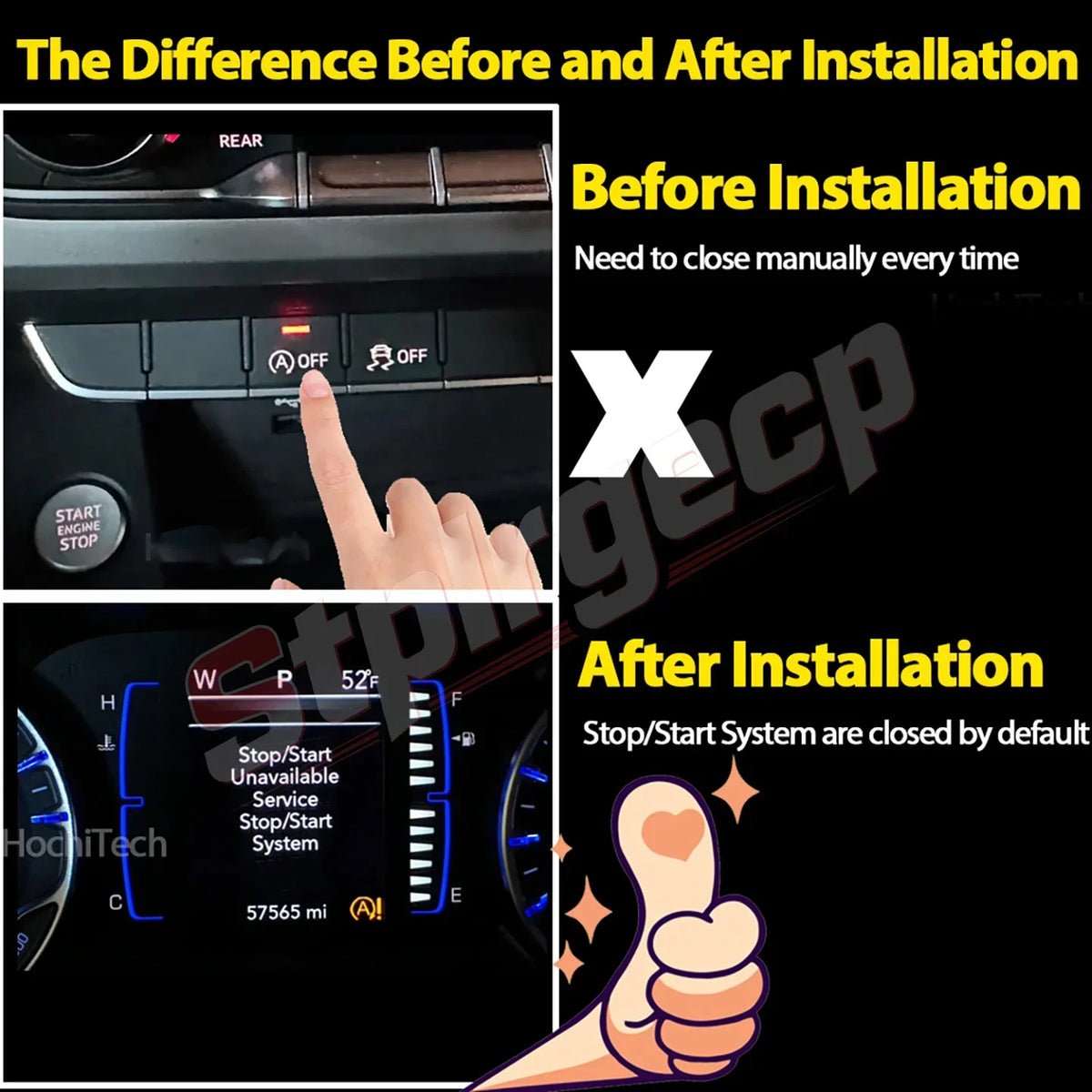 For SEAT Altea facelift 2009-2013 2014 2015 Car Automatic Stop Start Engine Syst for SEAT 2009-2013 - Automotive LED Lig
