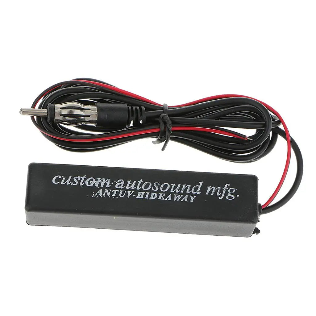 Car Vehicel Hidden Antenna Radio FM Signal Reception Amplifier Amp Booster Hidden amplified ante - Automotive LED Light