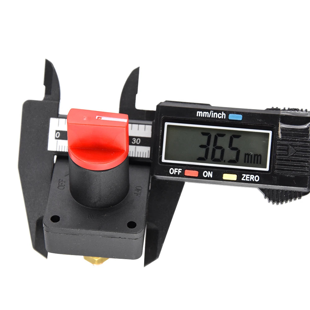 Battery Disconnect Switch 100A Car Battery Isolator Cut Off Switch For Trucks RV & Marine Anti-L - Automotive LED Light