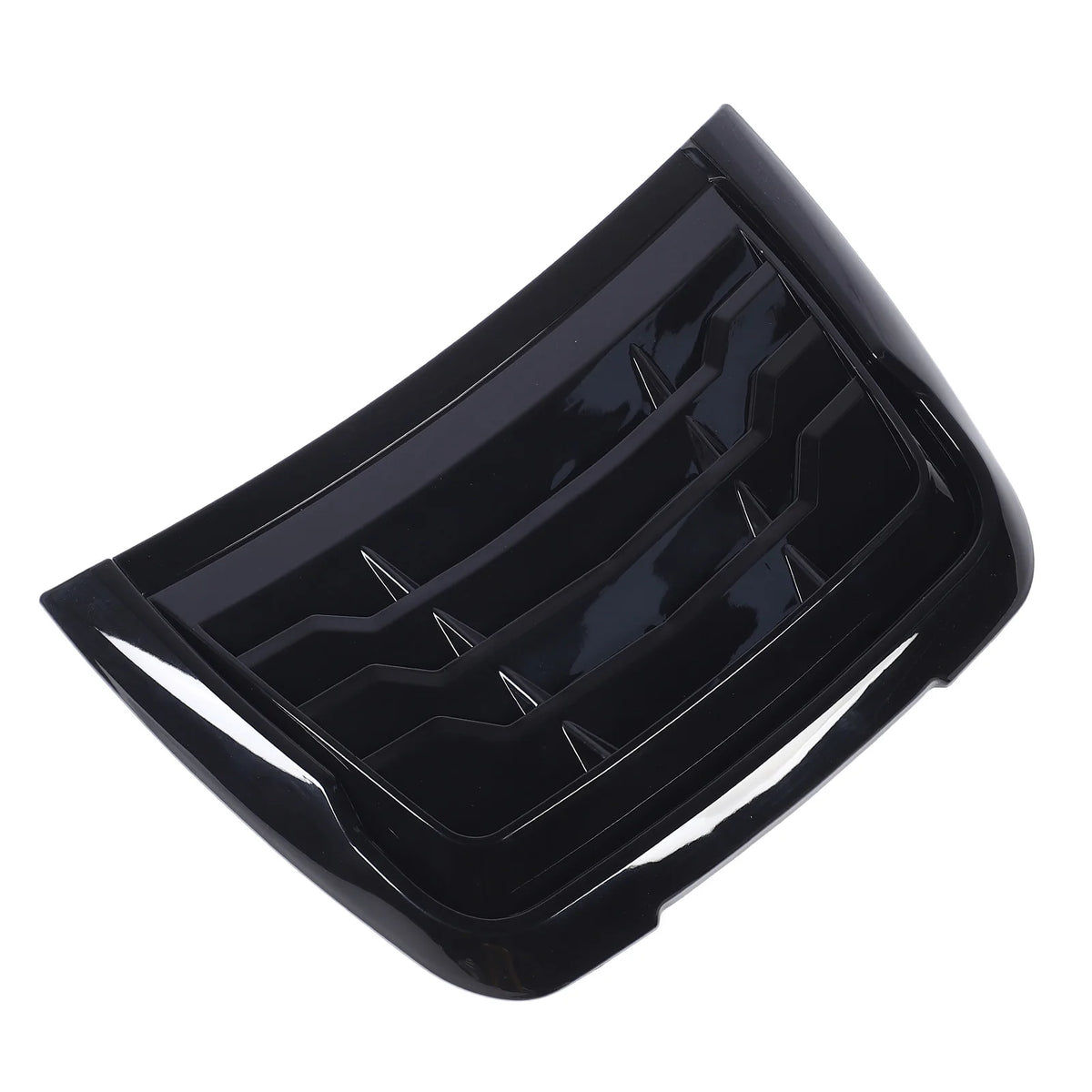 Car Bonnet Air Intake Vent Scoop Cover Glossy Black Hood Air Intake Trim Cover For Ranger XLT XL - Automotive LED Light