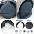 Tire Tyre Cover Tire Cover 27"-32" Waterproof Wheel Tire Tyre Black Cover for Car RV SUV Truck T - Automotive LED Light