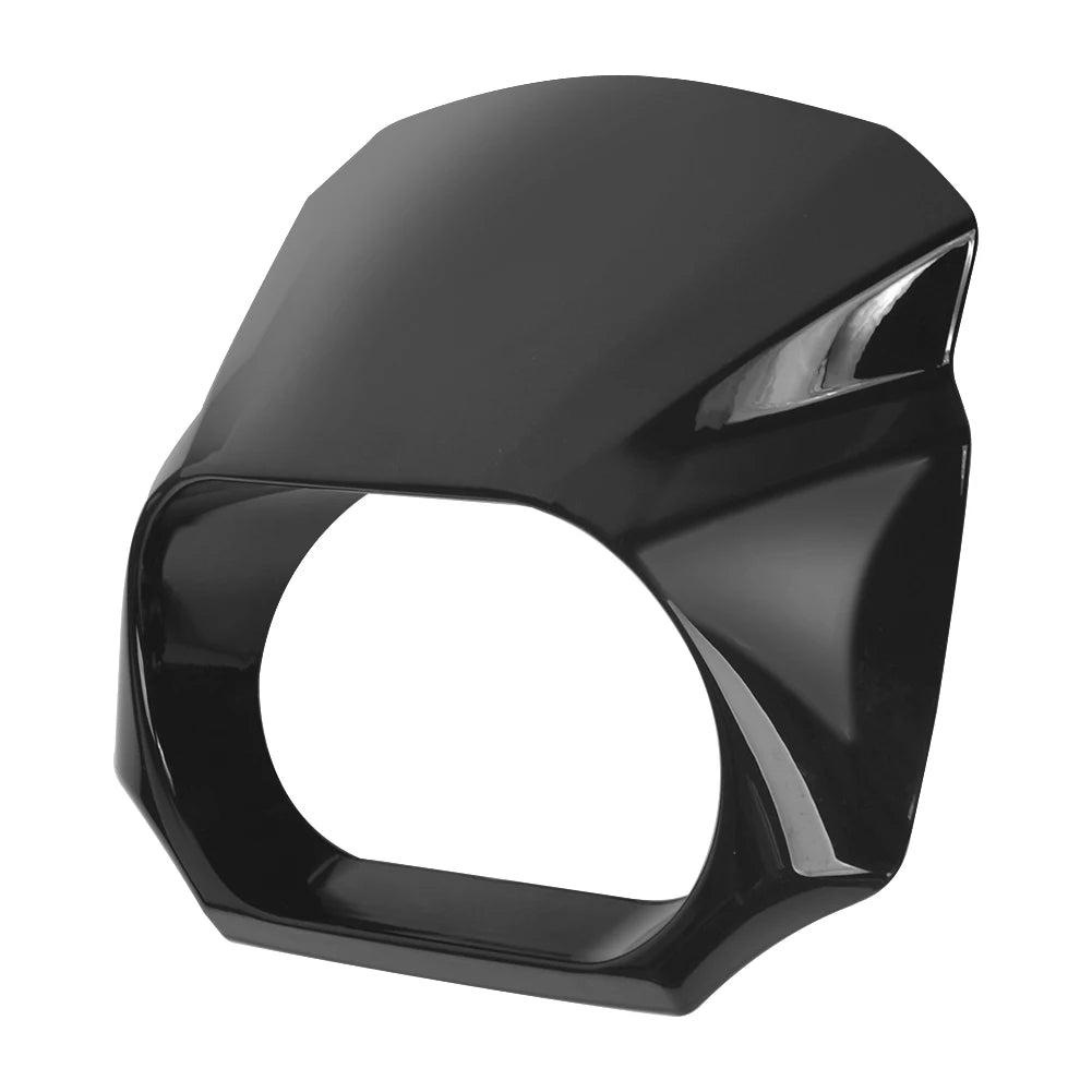 For Harley Sportster S 1250 2021-2022 Vivid Light Black Front Headlight Fairing Mask Cowl Cover  - LED Motorcycle Light