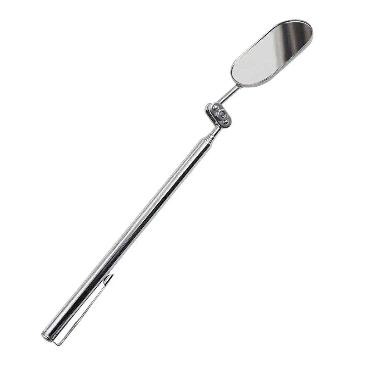 Telescoping Inspection Mirror Extendable for Extra Checking Observing tools Vehicle Small Detail - Automotive LED Light