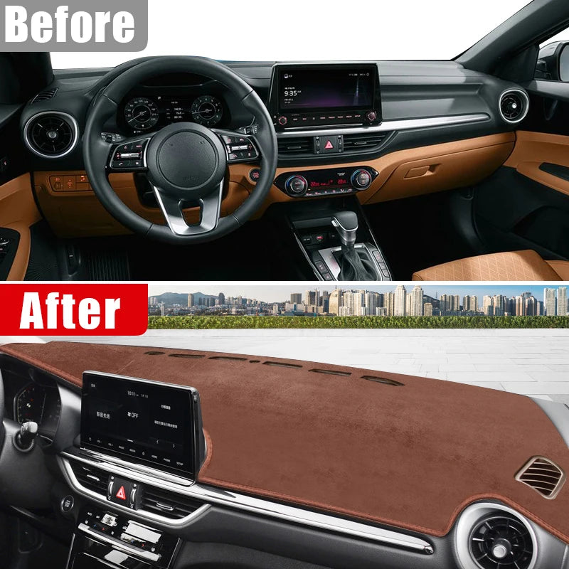 For Kia Forte Cerato K3 2019 2020 2021 2022 Car Dashboard Sun Shade Cover Instru for Kia K3 - Automotive LED Light