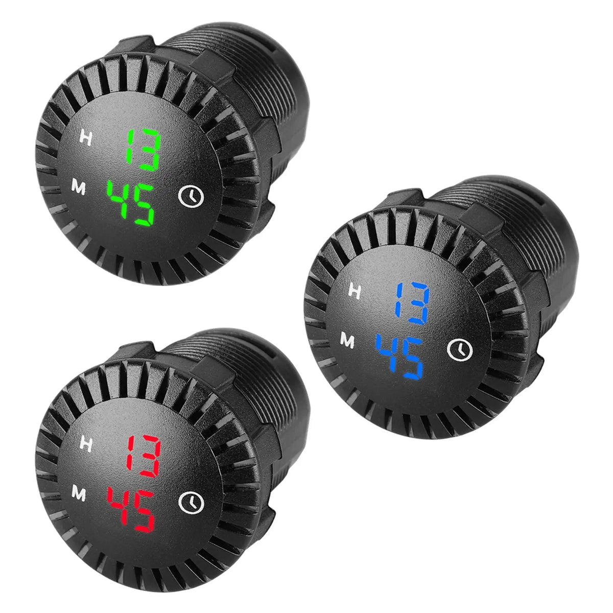 12V/24V Touch Digital Clock 24 Hours High for Car - Automotive LED Light