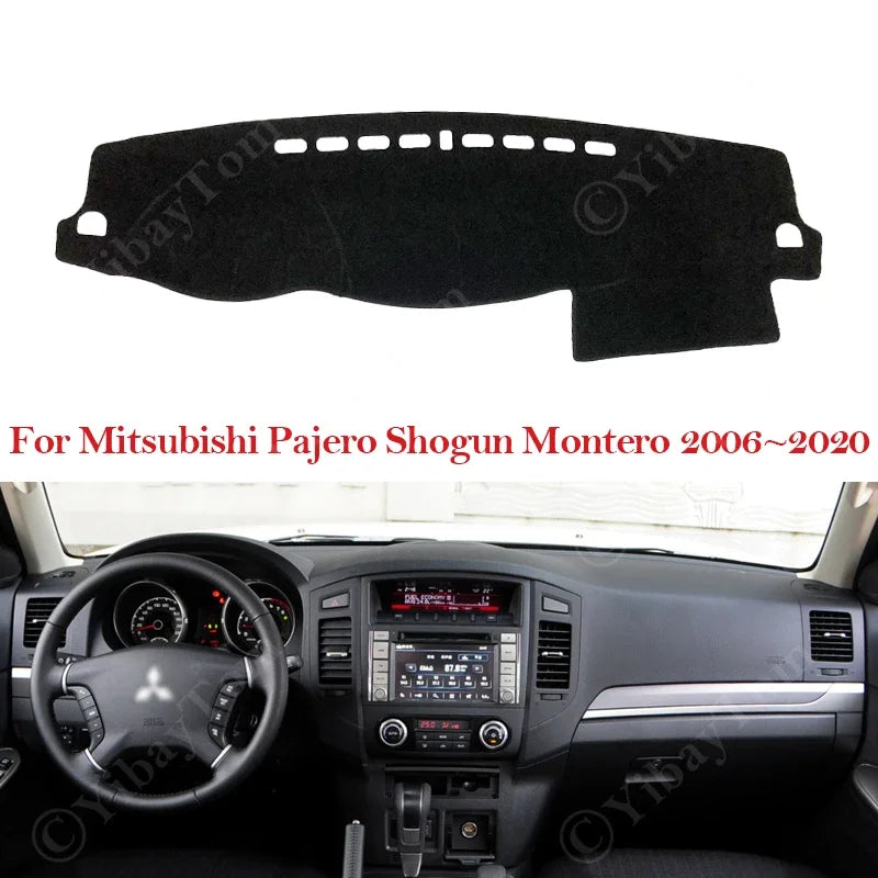 For Mitsubishi Pajero Shogun Montero 2006~2020 V80 V87 V93 V97 Anti-Slip Mat Das for Mitsubishi V93 V97 V87 2006-2020 -