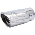 1Pcs Universal Stainless Steel Car Exhaust Tail Muffler Tip Pipe for Car-styling Decoration DIY  - Automotive LED Light