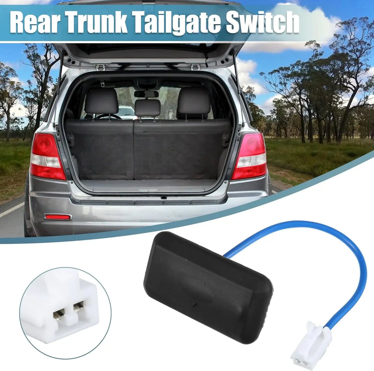 Rear Tailgate Handle Boot Release Button Trunk Lid Lock For Kia Cerato Forte K3  for Kia K3 K7 K5 - Automotive LED Light