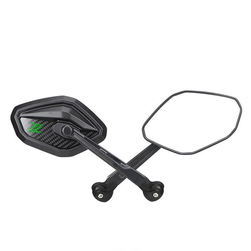8mm10mm Universal Rearview Mirrors Motorcycle For Kawasaki Z900 Z1000 Z750 Z650  for Z1000 Z750 Z900 - Automotive LED Li