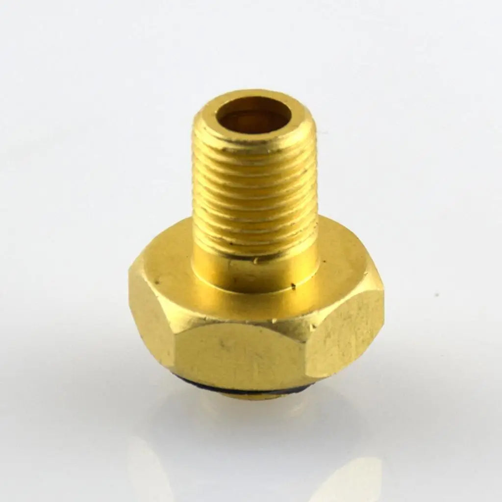 Bore Valve Core Brass Rubber Adapter Standard Bore Tire Valve Stem for Car Truck Motorcycle Whee - Automotive LED Light