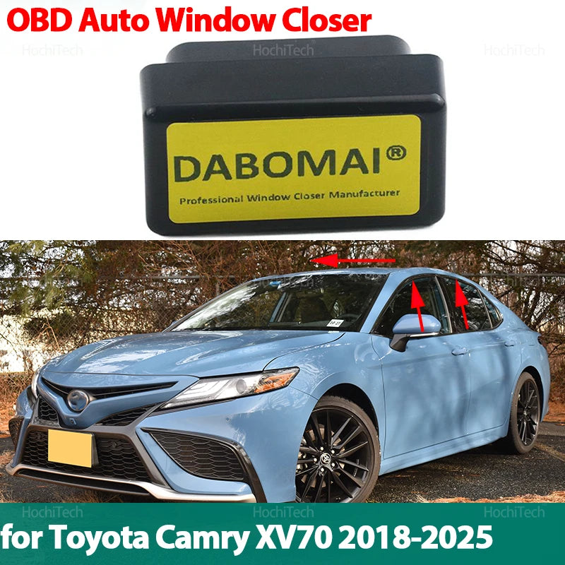 Car OBD Automatic Window Lifter One Click Closer Plug Module For Toyota Camry Da for Toyota Camry XV70 2018-2023 - Autom