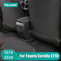 Leather Seat Back Cover Protect Anti Kick Mat For Toyota Corolla E210 2019- 2021 for Seat Corolla E210 2019-2021 - Autom