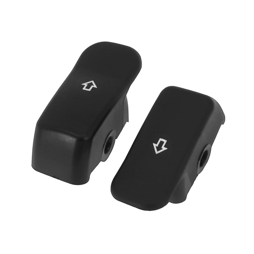 Motorcycle Turn Signal Extension Cap Switch Button Extended Cover Black/Chrome For Harley Softai - LED Motorcycle Light