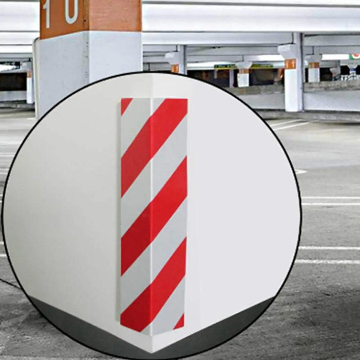 Anti Collision Garage Wall Protector Self Adhesive EVA Guard for Car Doors Parking Columns and C - Automotive LED Light