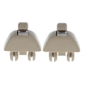 2 Pieces Inner Sun Visor Hook Clips for Audi A6 C6 for VW Passat Stable Characte for Audi C6 A6 - Automotive LED Light