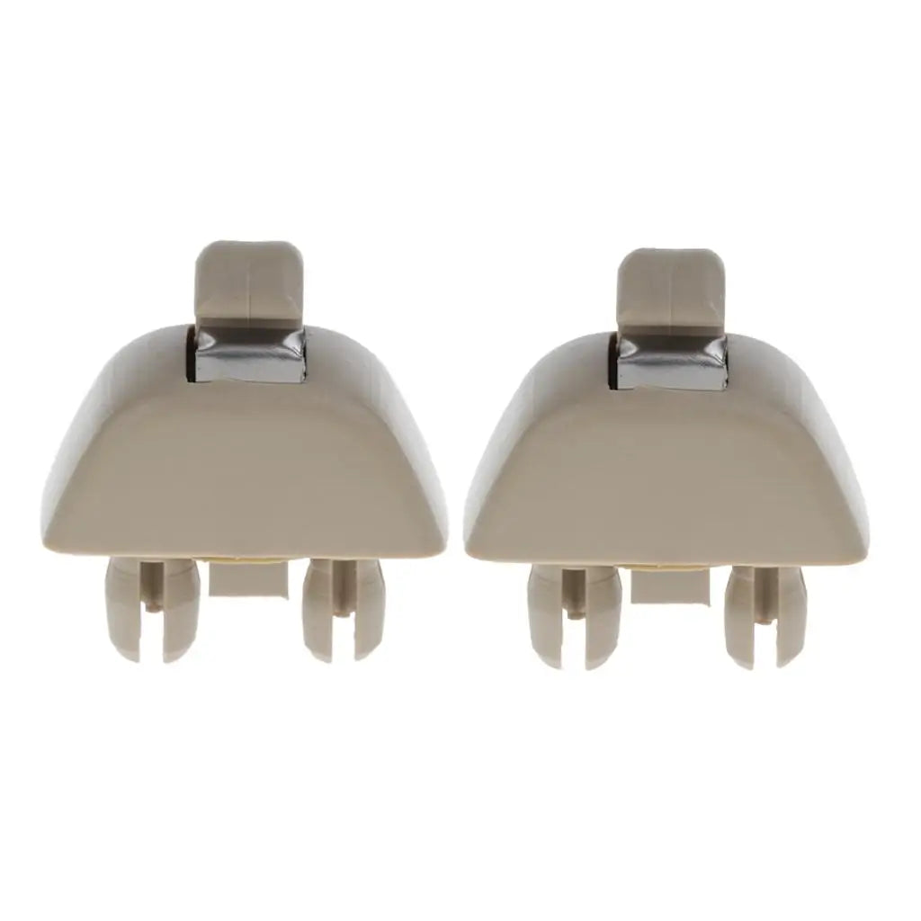 2 Pieces Inner Sun Visor Hook Clips for Audi A6 C6 for VW Passat Stable Characte for Audi C6 A6 - Automotive LED Light