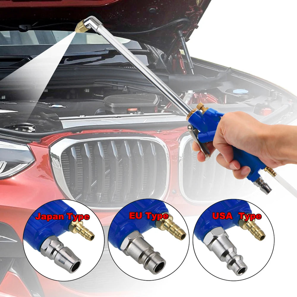 Pneumatic Cleaning Tools Car Washer Nozzles High Pressure Gun Hose Washing Garden Watering Wash  - Automotive LED Light