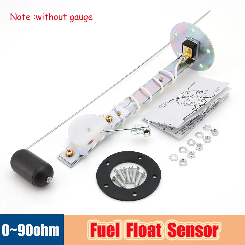 Universal Fuel Float Sensor Fuel Sender 0~90ohm Tank Sending Unit Oil Level SENSOR for Car Marin - Automotive LED Light