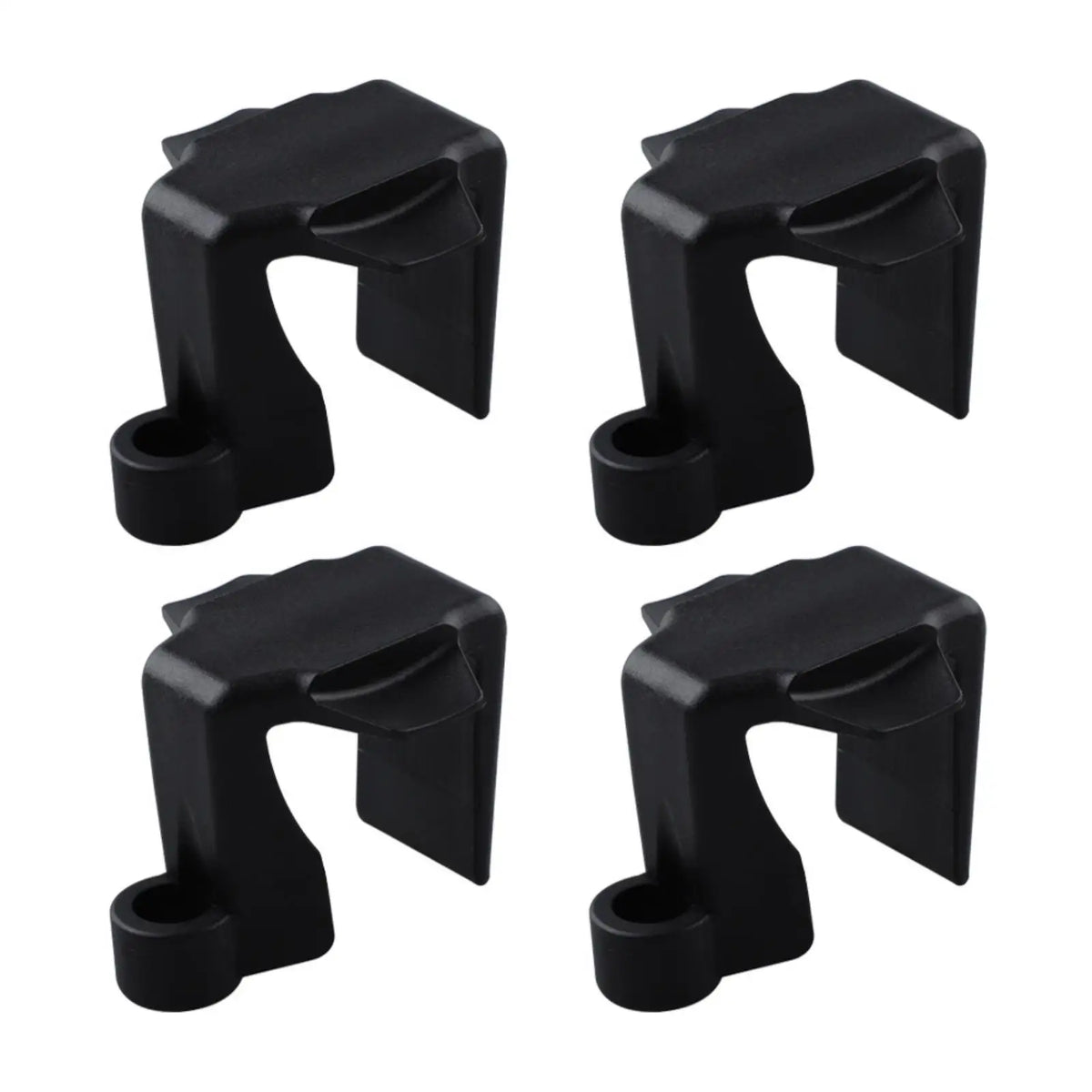 4-Piece Marine Guard Clip, Simple Boat Bracket, Pontoon Boat Clip for Boats - Automotive LED Light