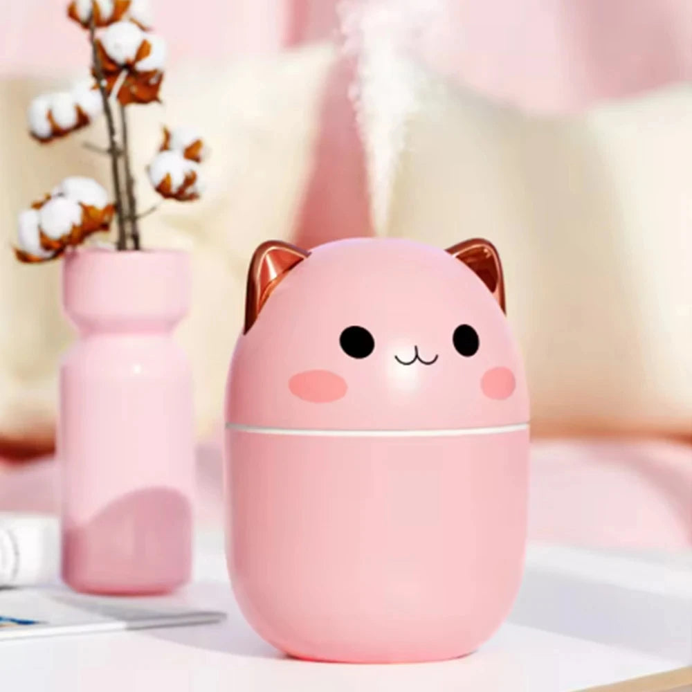 USB Humidifier Household Mute Desktop Humidifier Car Mini Aromatherapy Machine Home Humidifier - Automotive LED Light