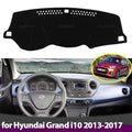Anti-Slip Dashboard Cover Protective Pad Car Accessories Sunshade Carpet for Hyu for Hyundai I10 - Automotive LED Light