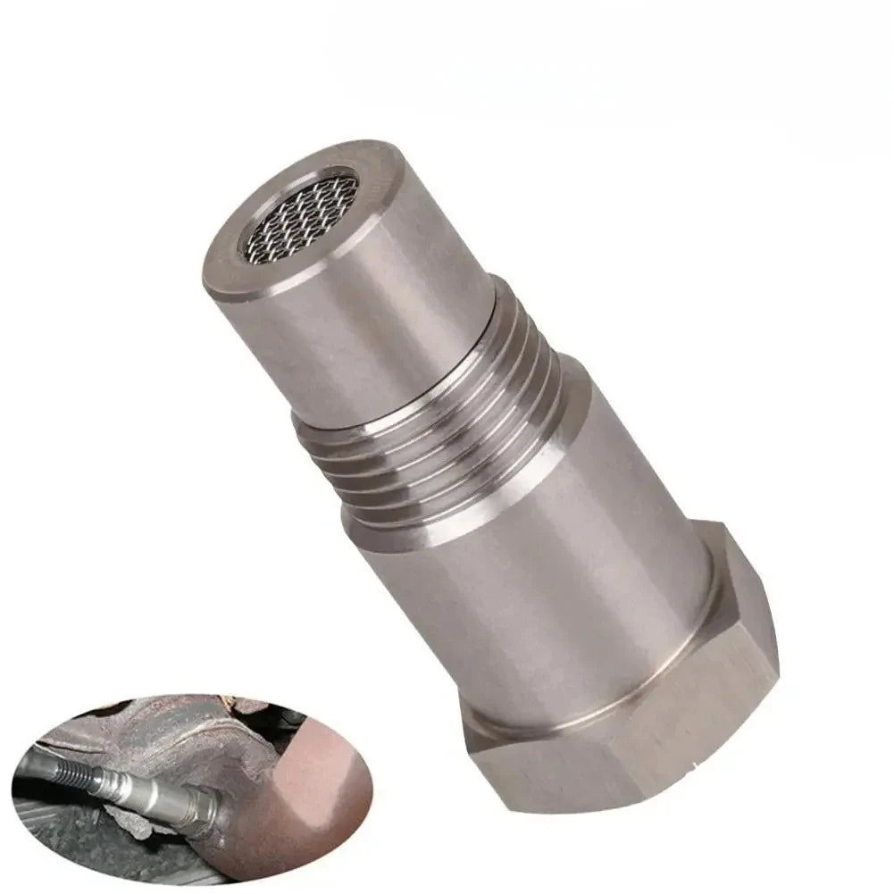 1PCS Off-Road Performance Oxygen Sensor Adapter M18X1.5 CEL Fix O2 Sensor for Catalyst CSV Auto  - Automotive LED Light