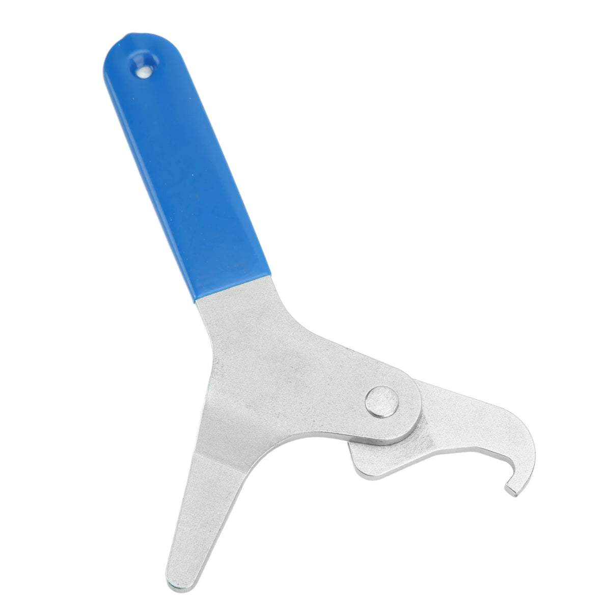 Shock Preload Adjusting Tool Motorcycle Shock Spanner Wrench Adjustable Hooked Jaw Anti Slip for - Automotive LED Light