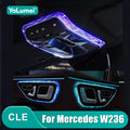 For Mercedes Benz CLE Class W236 CLE200 CLE220 CLE300 CLE450 Crystal Door Bowl F for Mercedes W236 - Automotive LED Ligh