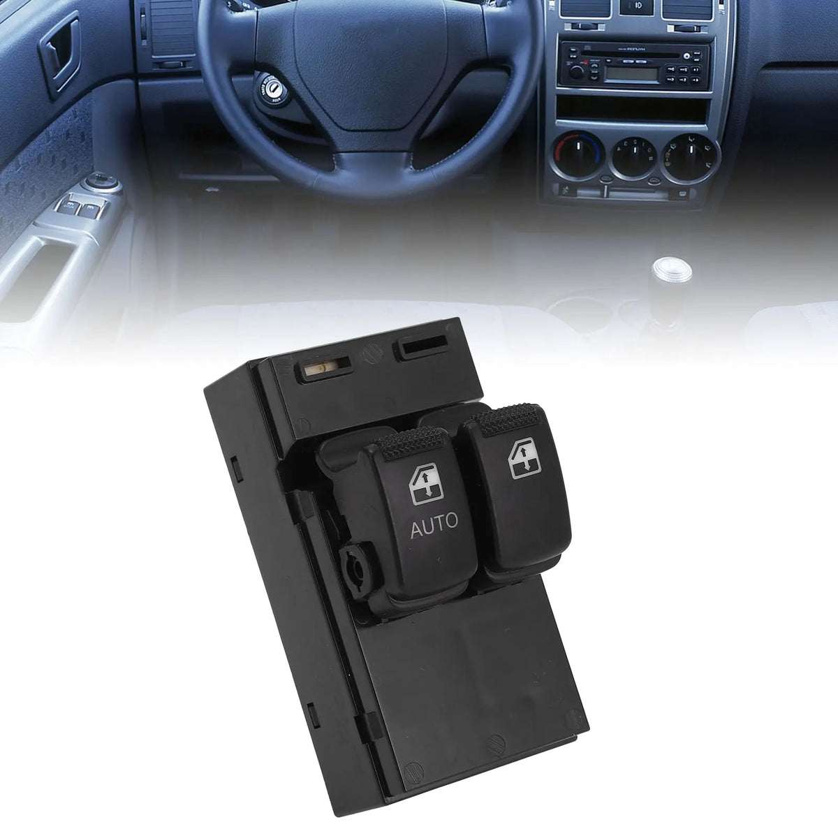 Driver Side Power Window Switch Power Window Switch 93570-1C010 Left Driver Side for 2002-2010 - Automotive LED Light