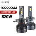 HYNBYZJ H7 Led Headlights 100000LM H1 H4 H8 H9 H11 HB3 HB4 HIR2 LED Bulb 9005 90 for HIR2 H11 HB4 - Canbus LED Headlight