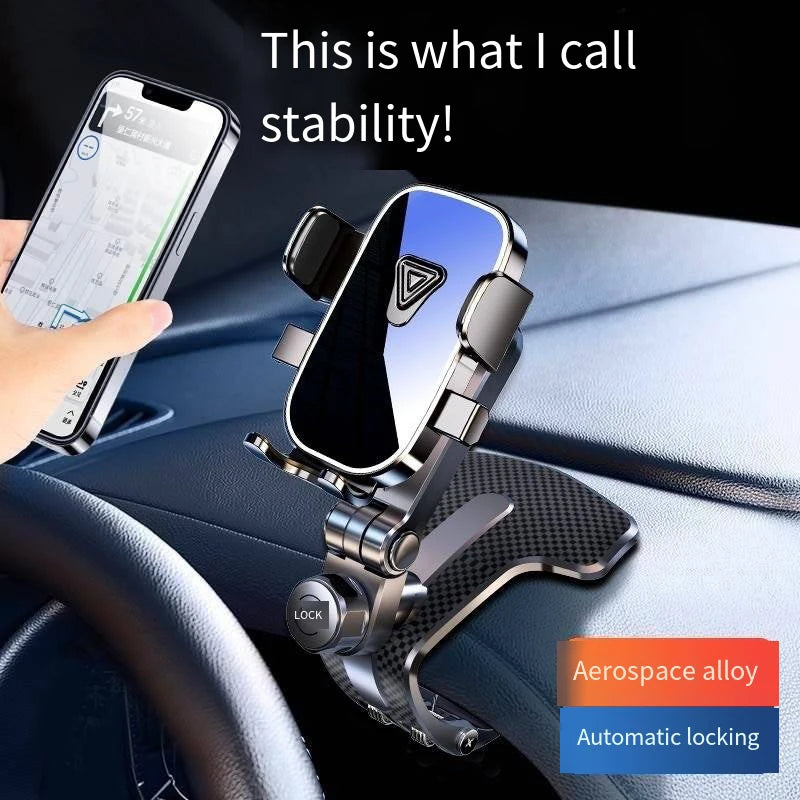 Mobile Phone Car Holder New Style Central Control Instrument PanelMulti-functional Car Universal - Automotive LED Light