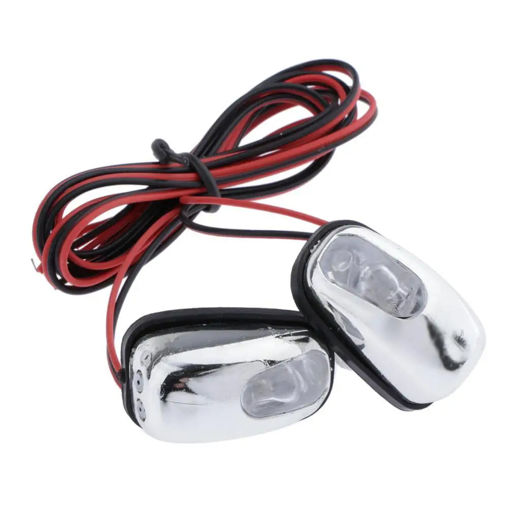 Windshield Spray Nozzle Wiper Washer with Colorful LED Car Glass Accessory for Clean Windshield  - Automotive LED Light