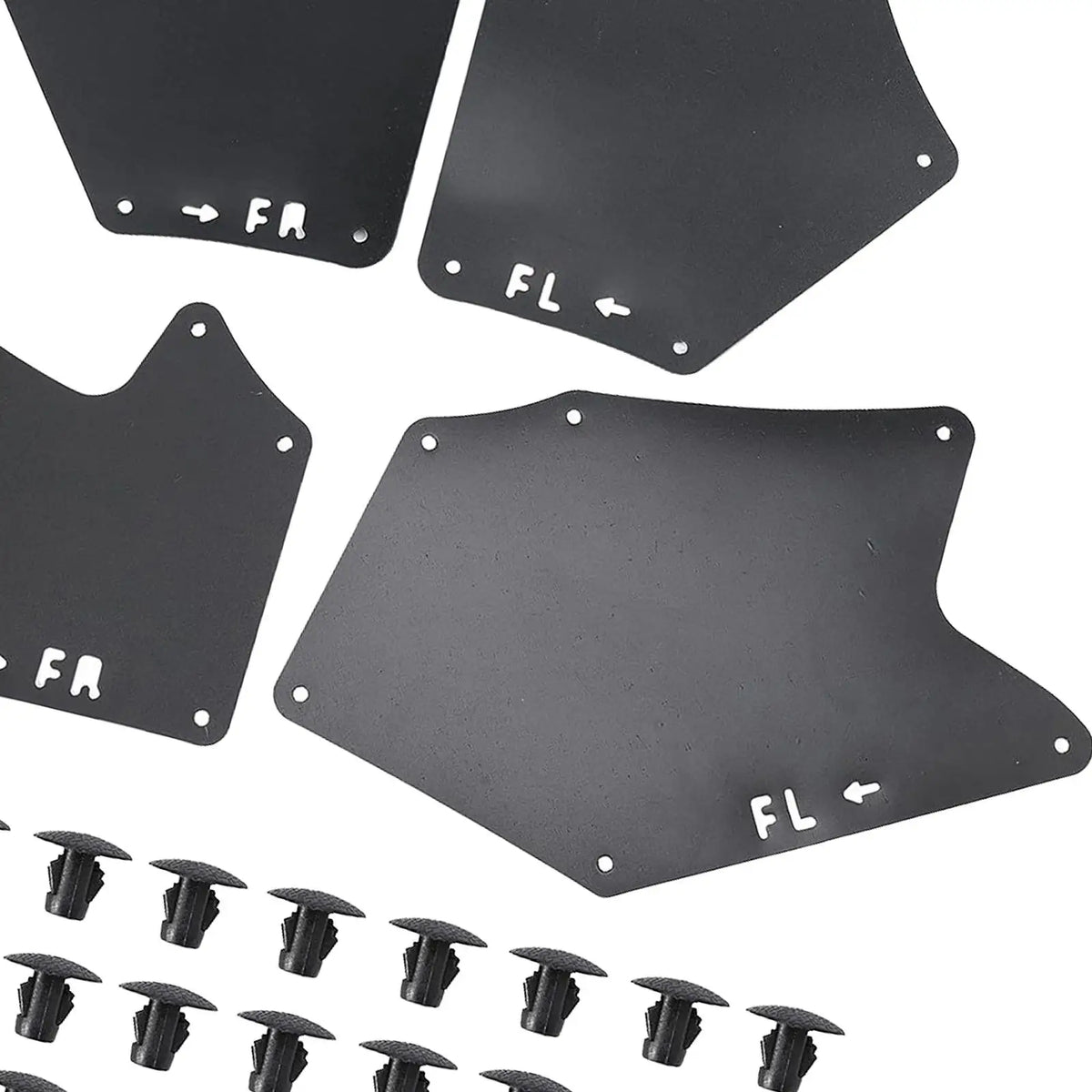 4x Mud Flaps Fender Liner Replacement Mudflaps for Toyota for tundra 2008-2021 P for Toyota 2008-2021 - Automotive LED L