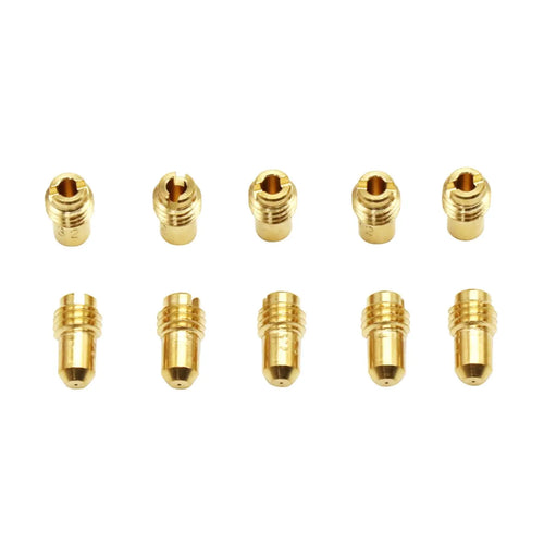 10x Carburetor Slow Pilot Jet Kit Motorbike for Dellorto Phbg Easily to Install Professional Eas - Automotive LED Light