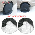 Black Universal Motorhome Tire Cover Camper Tire Protective Cover Spare Tire CoveSpare Tire Cove - Automotive LED Light