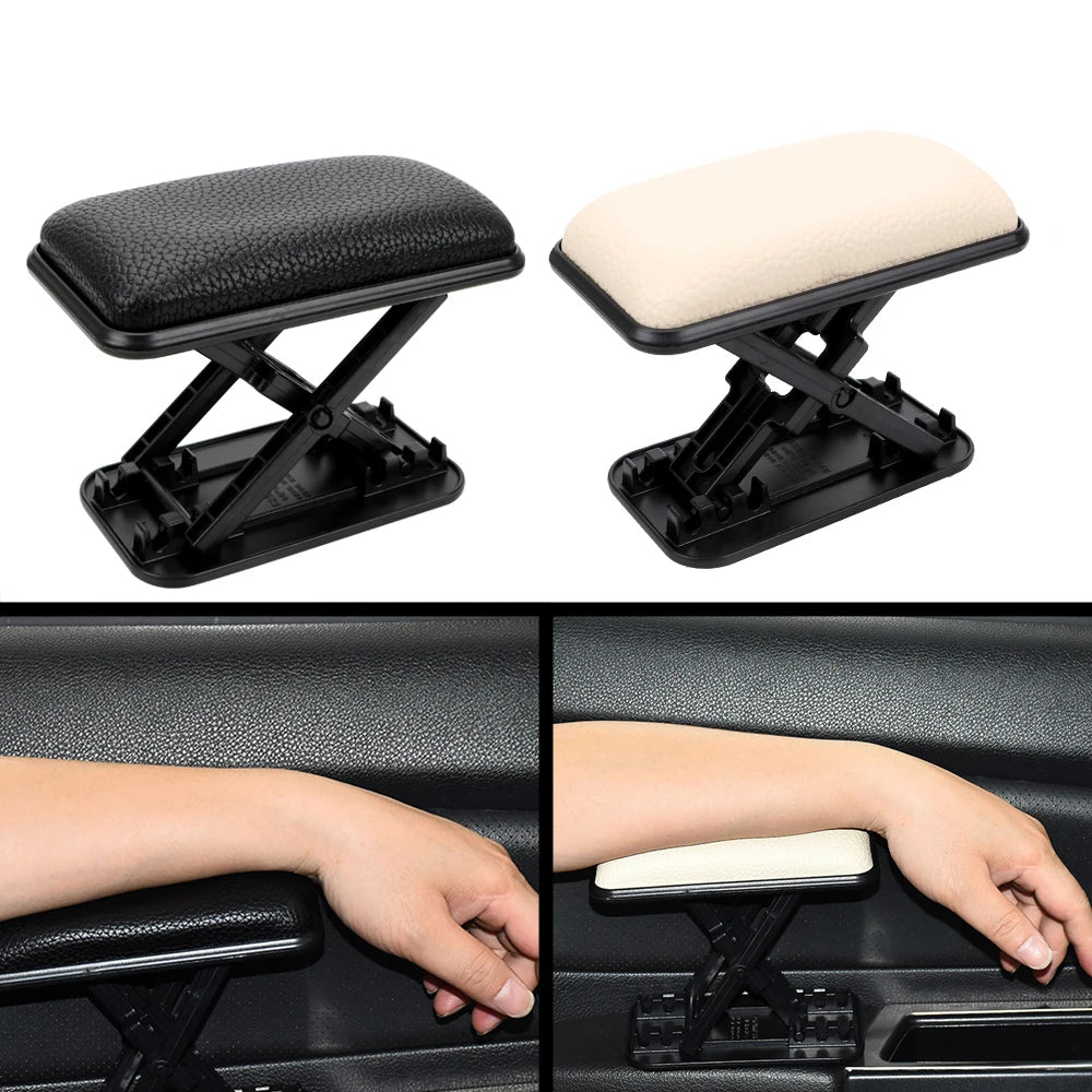 Door Armrest Pad Main Driver Position Left Armrest Arm Protective Pad Anti-fatigue Elbow Support - Automotive LED Light