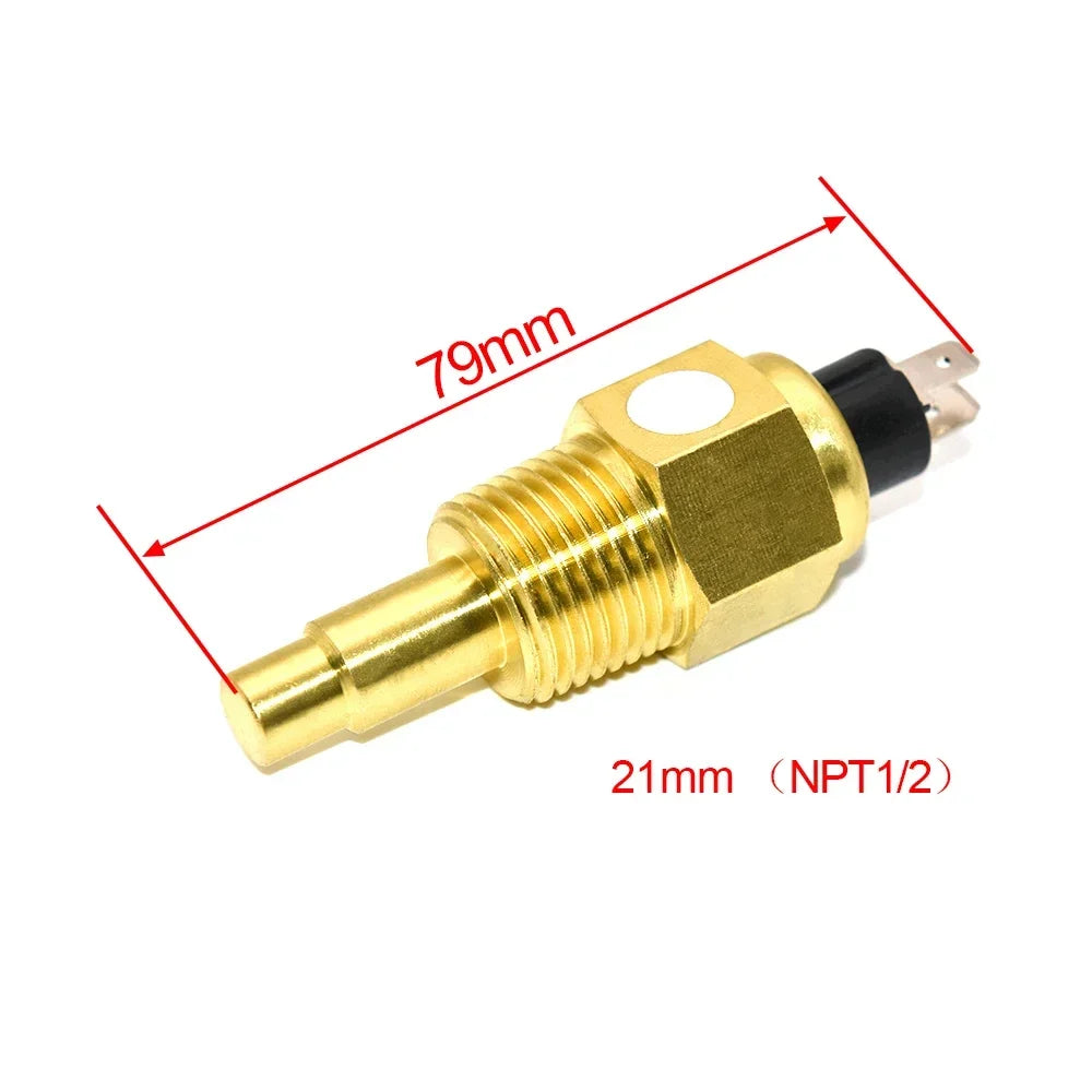 Universal Water Temperature Sensor 14mm 16mm 17mm 21mm Water Temperature Sensor Car 120 Degree A - Automotive LED Light
