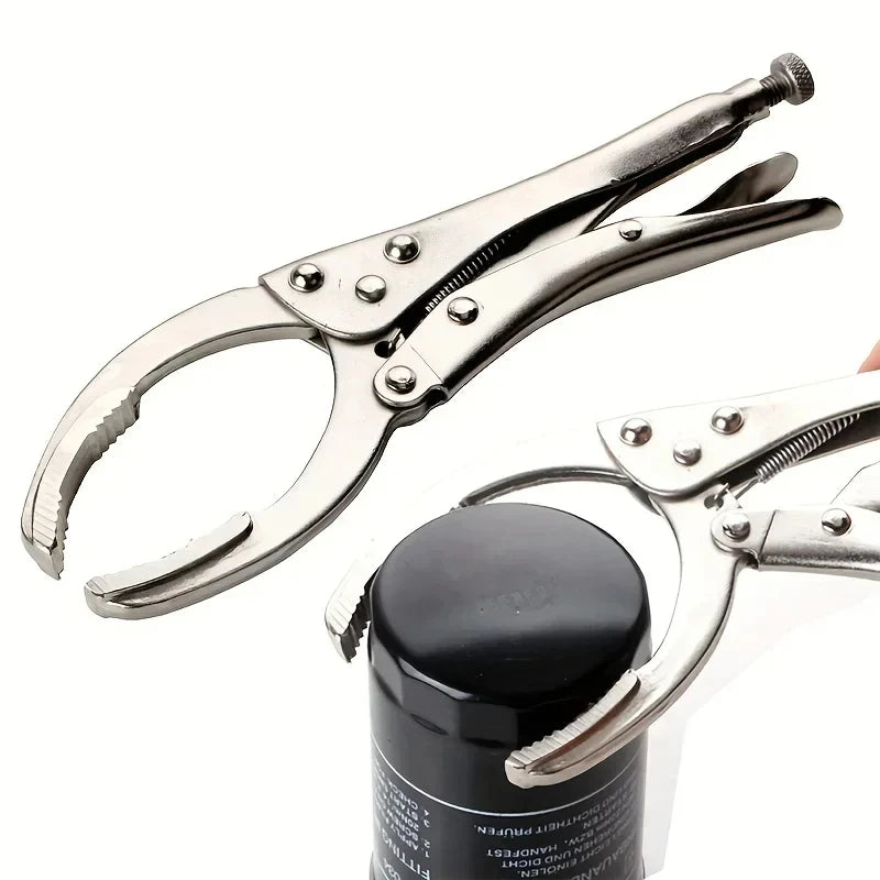 Clamp Filter Wrench Oil Grid Wrench Oil Change Adjustable Multi-Function Engine Oil Filter Wrenc - Automotive LED Light