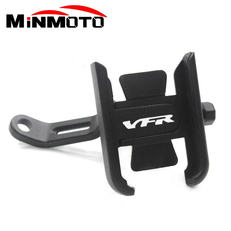 Motorbike Handlebar Mobile Phone Holder GPS Stand Bracket For HONDA VFR750 VFR800 VFR1200/F VFR  - Automotive LED Light