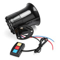 AD 12V Car Speaker Alarm Horn Tone Sound Car Siren Automobile Siren Horn 60W Mic PA Speaker Syst - Automotive LED Light