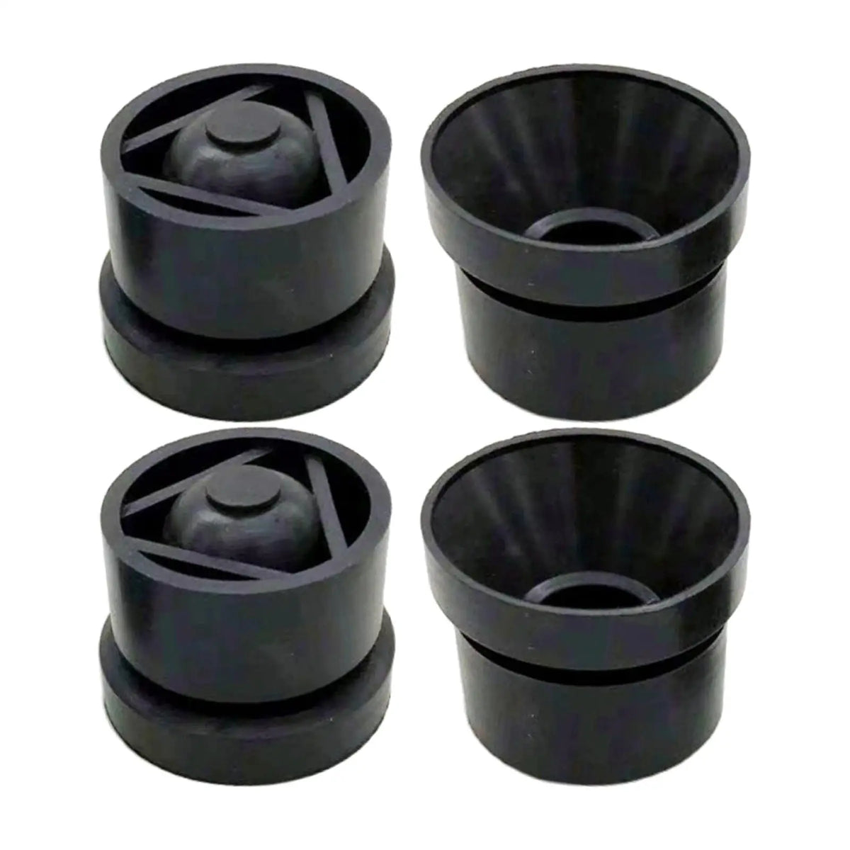 Auto Engine Cover Grommet Connector Rubber Stop Black 06A103226 for Skoda Octavi for Skoda Q5 - Automotive LED Light