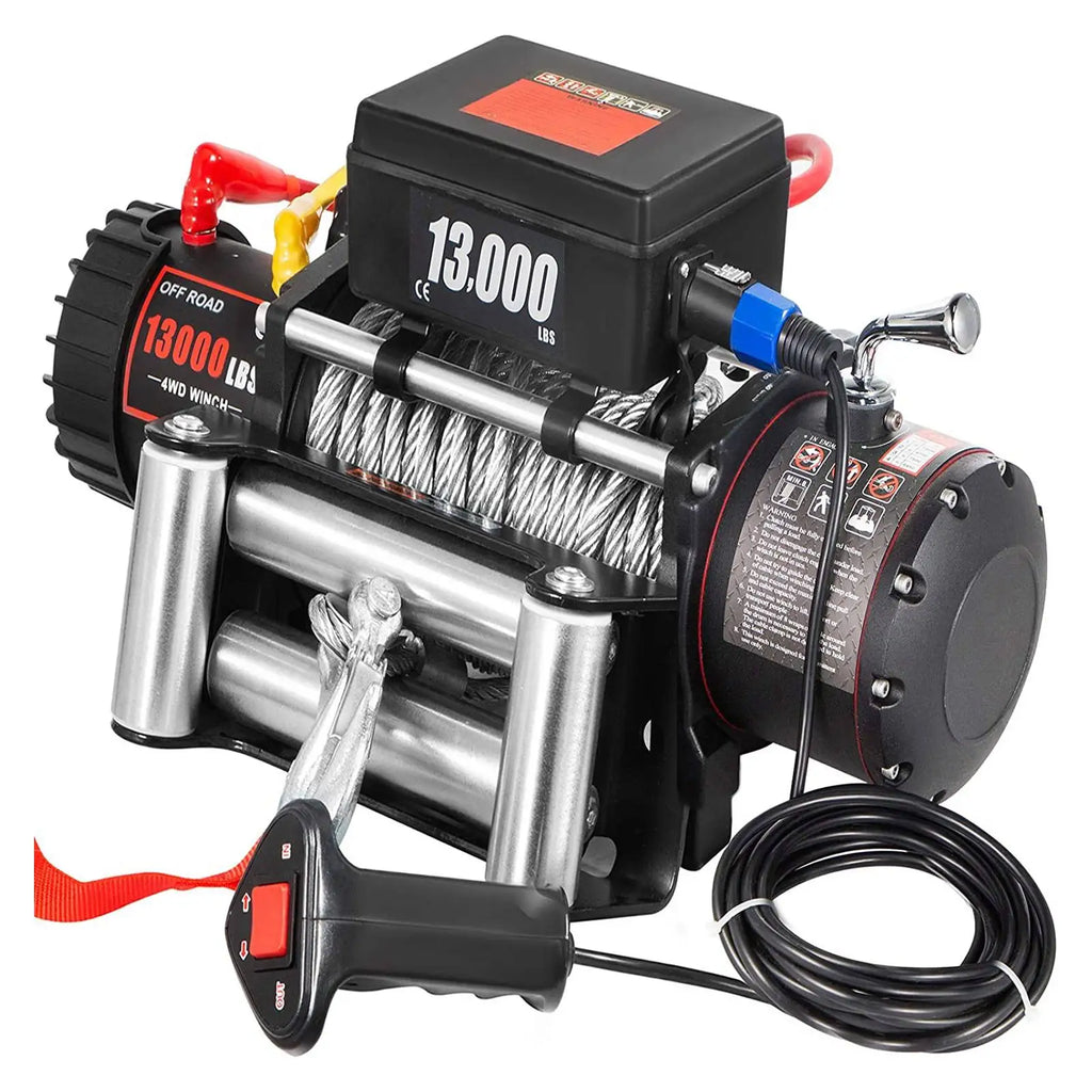 3pin Winch Controller Electric Winch Remote Control Controller with 9.2ft Cable for Car Off‑Road - Automotive LED Light