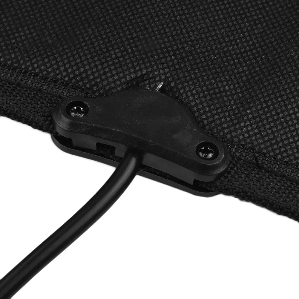 Electric Heating Pads 12V Car Seat Heated Cover Universal Front Seat Cushion Adjustable Temperat - Automotive LED Light