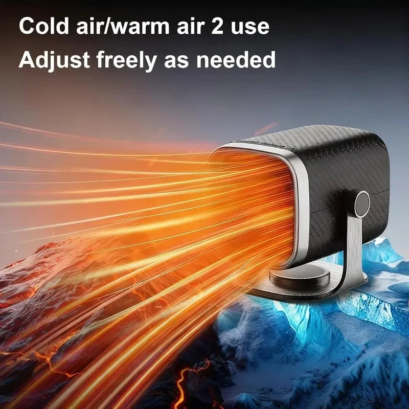 12V 24V Electric Car Heater Fan Dual Use Heating and Cooling Efficient Windshield Defogger Demis - Automotive LED Light