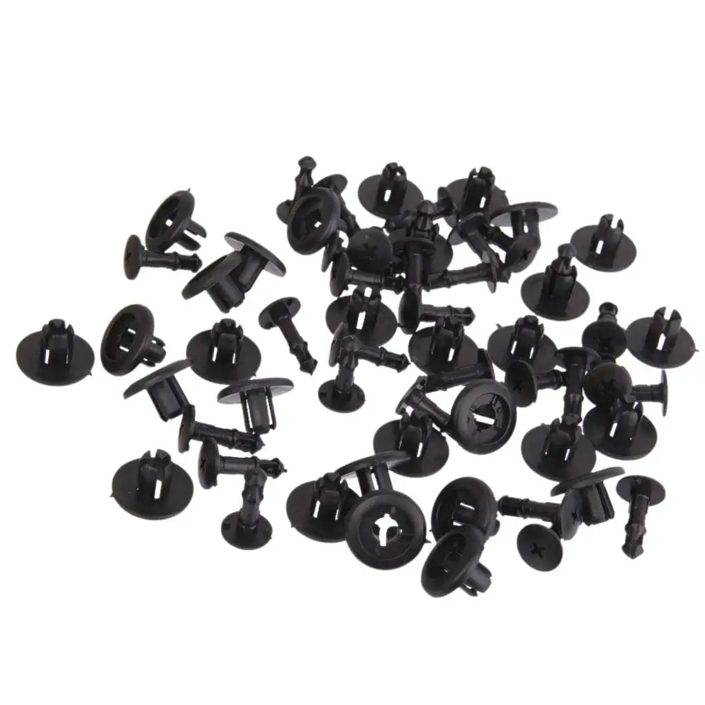 Trim Clips Push Type Plastic Rivet Screw Fasteners Kit for Mazda 3 Protege BC1D- for Mazda BC1D - Automotive LED Light