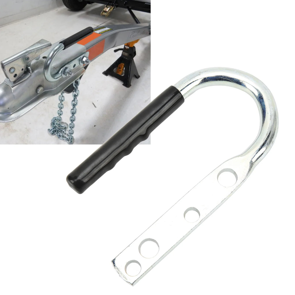 Trailer Coupler Handler 2x3in Hand Handle Lift Handle Durable Connector for Campers Construction - Automotive LED Light