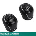 5/6 Car Gear Shift Knob Lever Stick Head for Ford S-Max C-Max Kuga Galaxy Mondeo 4 Mk4 Transit T - Automotive LED Light