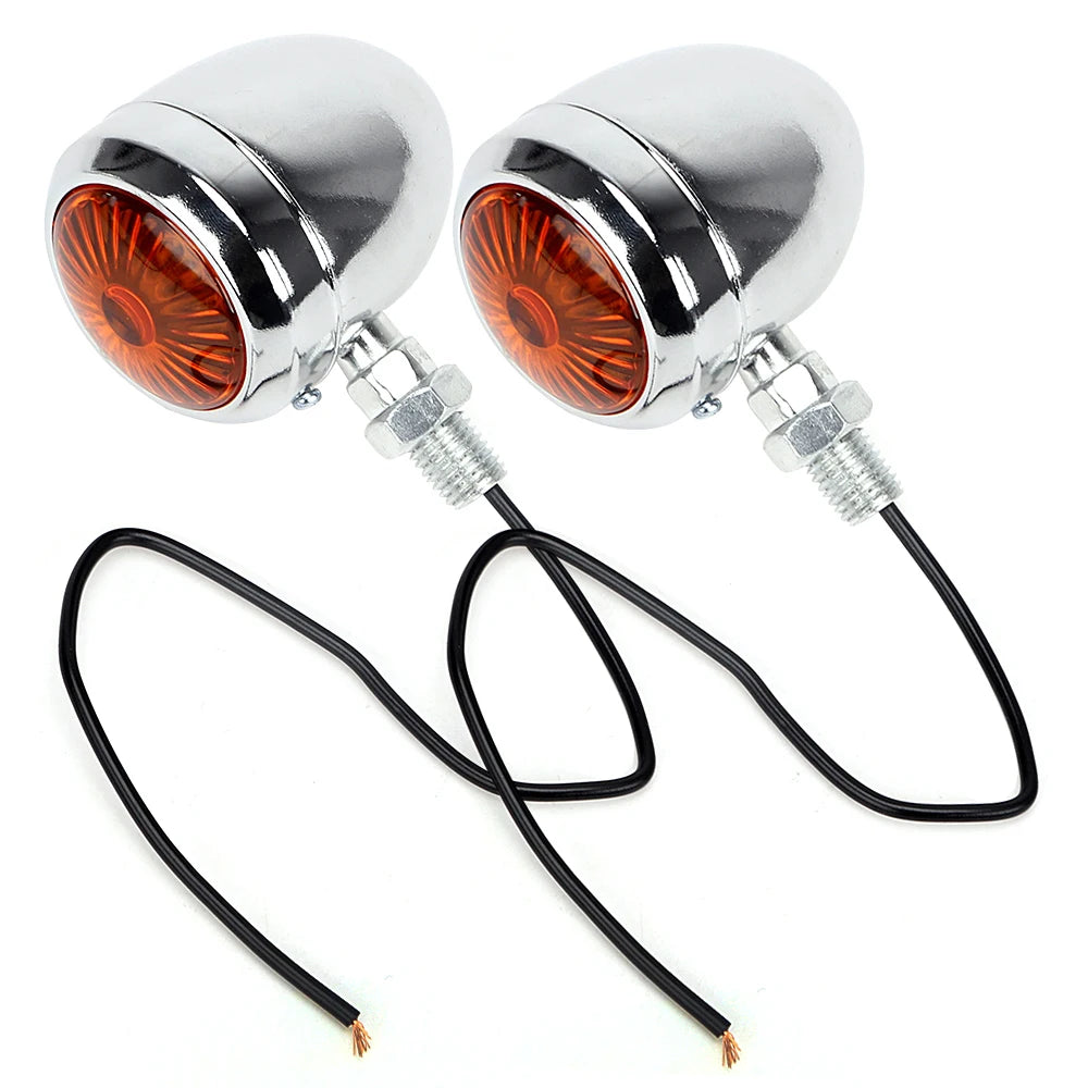 12V Motorcycle Turn Signal Lights LED Taillights Universal Scooter Indicator Motorbike Accessori - LED Motorcycle Light