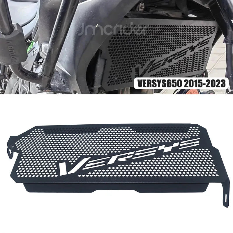 For KAWASAKI VERSYS 650 2023 2022 Motorcycle Radiator Protection Guard Grille Cover VERSYS650 20 - Automotive LED Light
