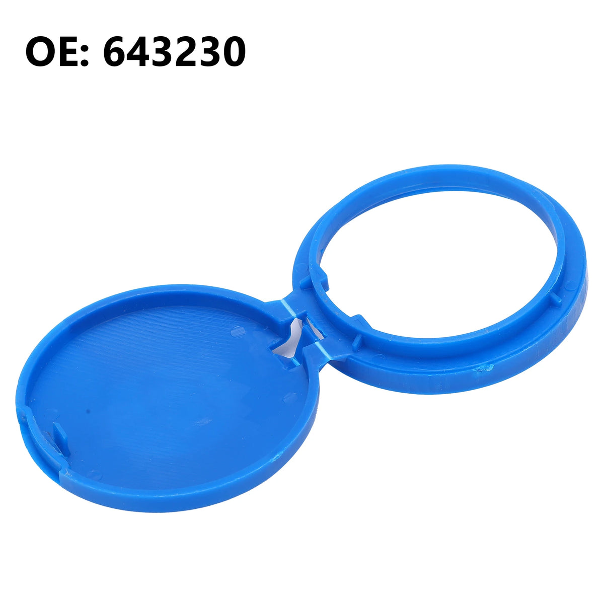 Car Windshield Washer Fluid Reservoir Cap Cover 643230 Replacement for Citroen C4 2004‑2015 - Automotive LED Light